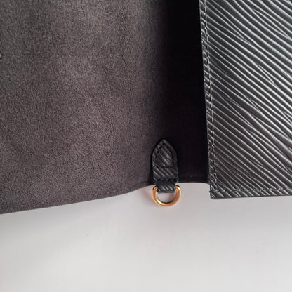 Louis Vuitton Black Epi Twist Wallet on Chain GHW RFID