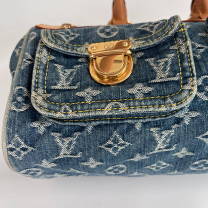 Louis Vuitton Denim Neo Speedy Top Handle Bag