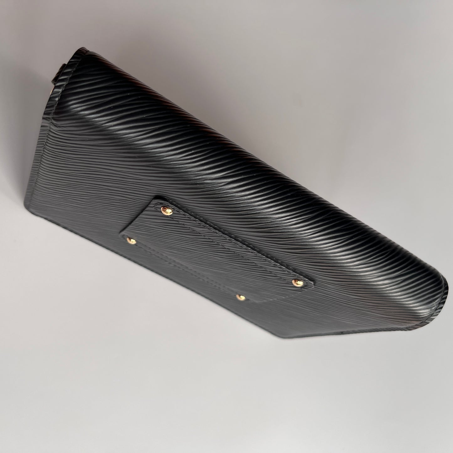 Louis Vuitton Black Epi Twist Wallet on Chain GHW RFID
