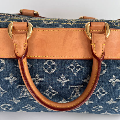 Louis Vuitton Denim Neo Speedy Top Handle Bag