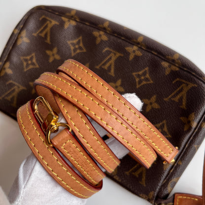 LV Vintage Monogram Pochette With Crossbody Strap