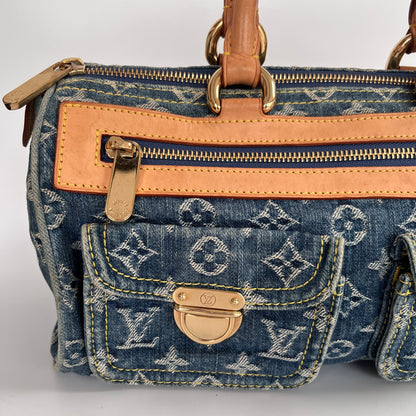 Louis Vuitton Denim Neo Speedy Top Handle Bag
