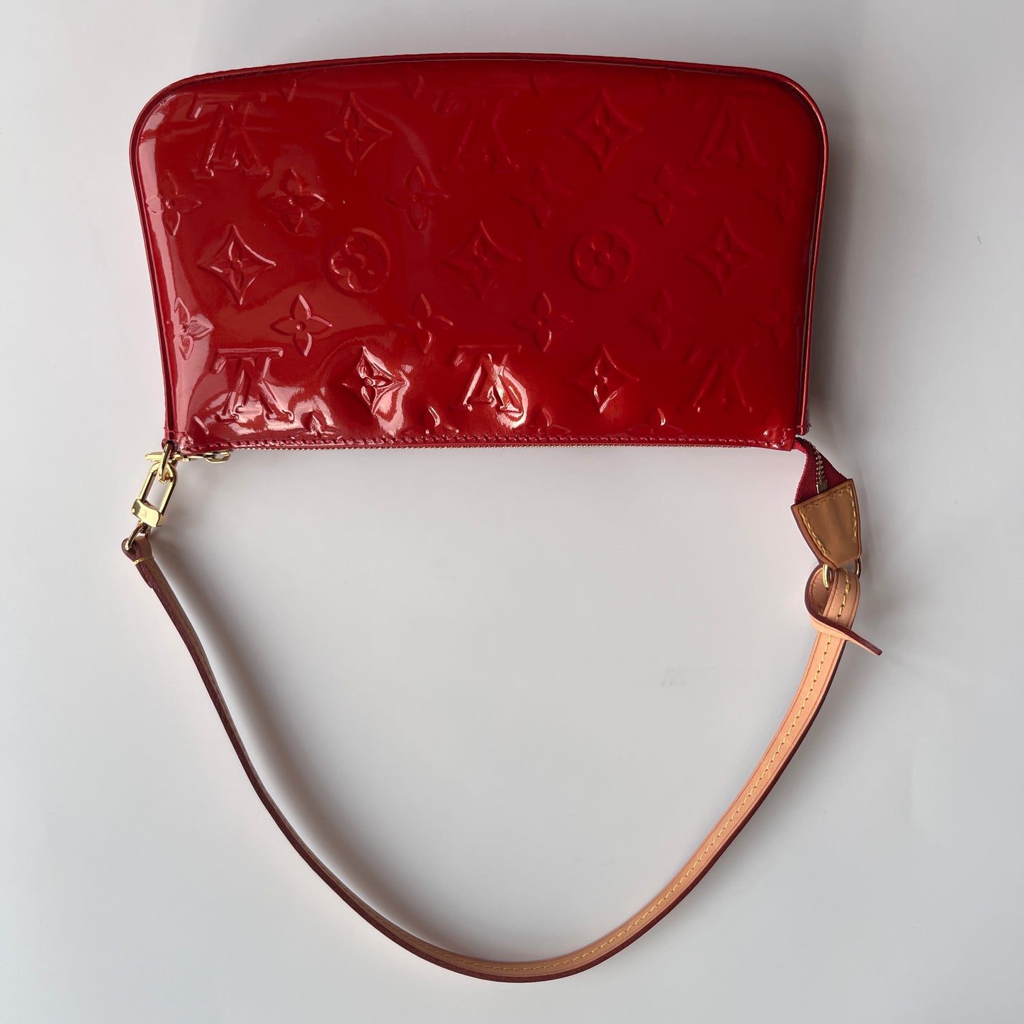 Louis Vuitton Red Vernis Pochette