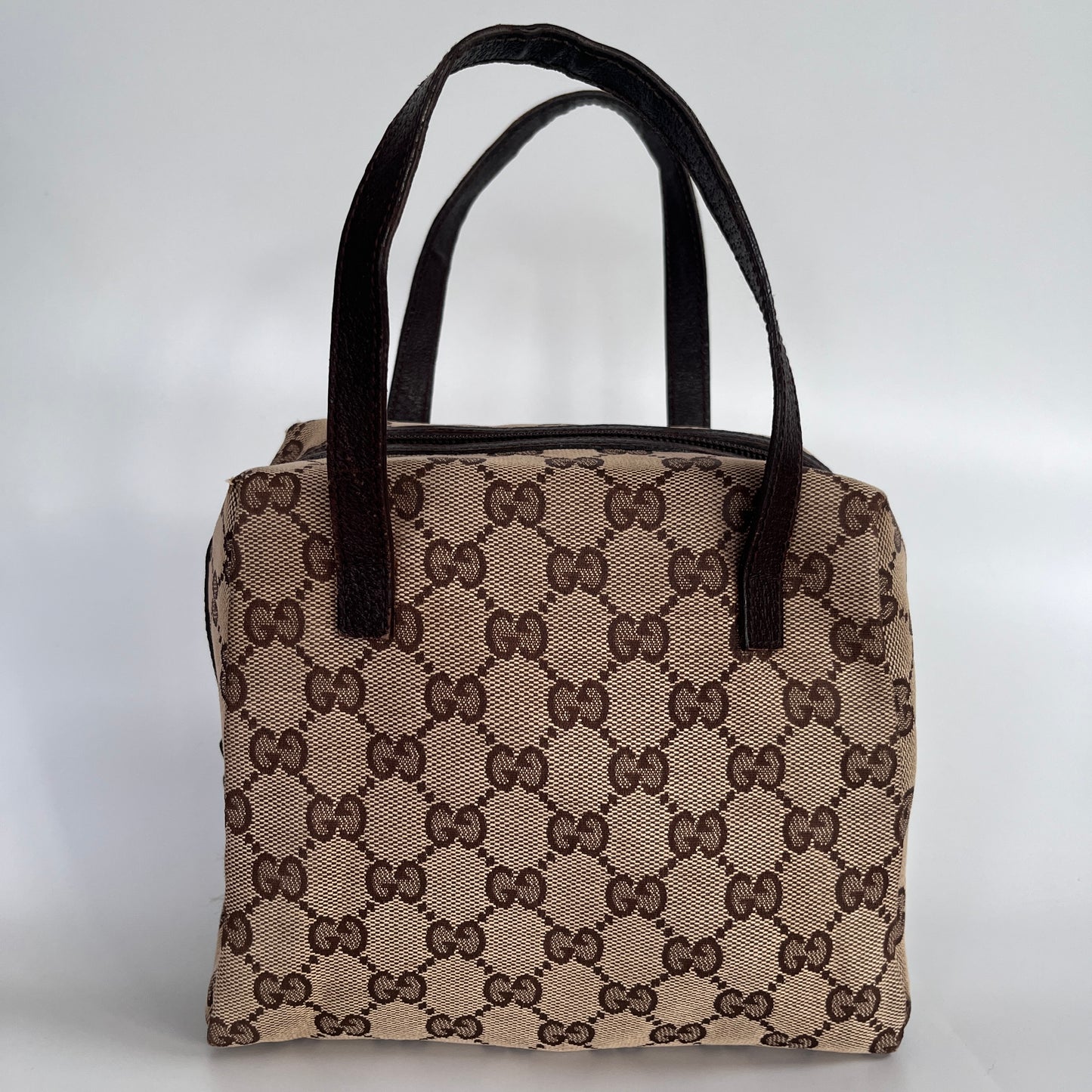 Gucci Vintage Tofu Top Handle Bag
