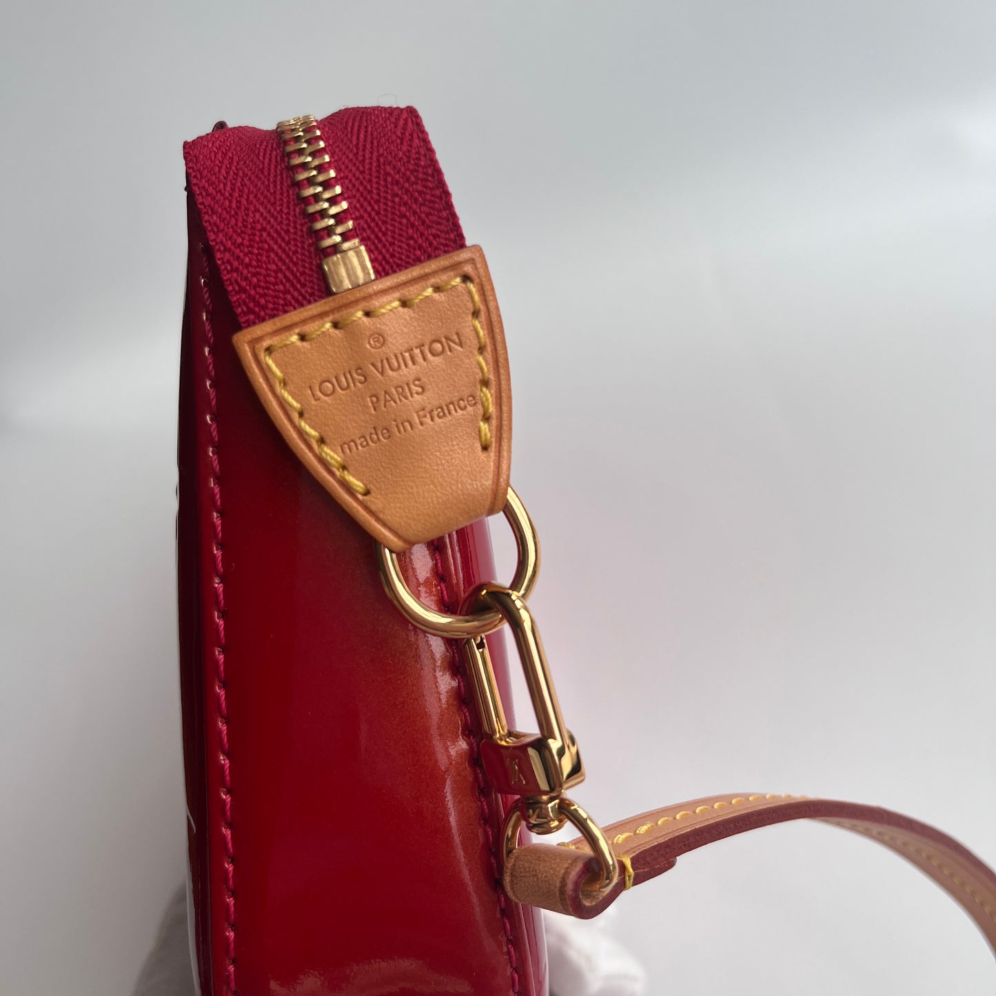 Louis Vuitton Red Vernis Pochette