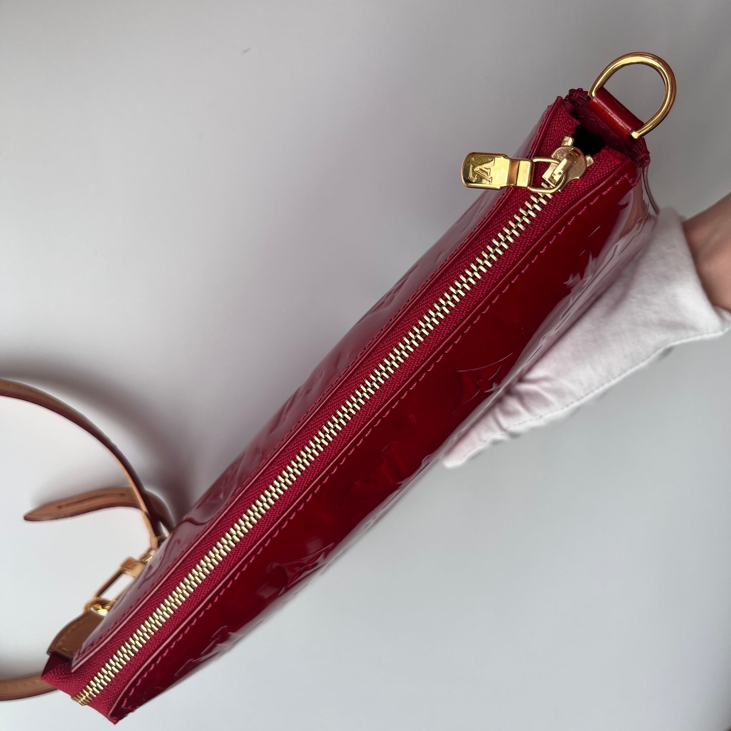Louis Vuitton Red Vernis Pochette