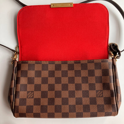 Louis Vuitton Favorite MM Damier Ebène Crossbody Bag