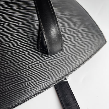 Louis Vuitton	Vintage Black Epi Saint Jacques GM Shoulder Bag