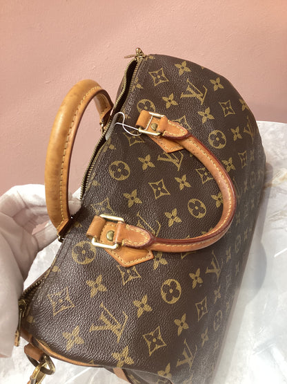 Louis Vuitton Speedy Bandouliere 30 Monogram Crossbody Bag
