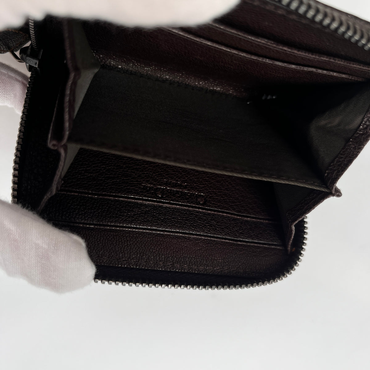 Dior Vintage Trotter Zipped Coin Purse