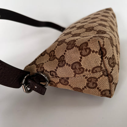 Gucci Vintage GG Canvas Small Pochette