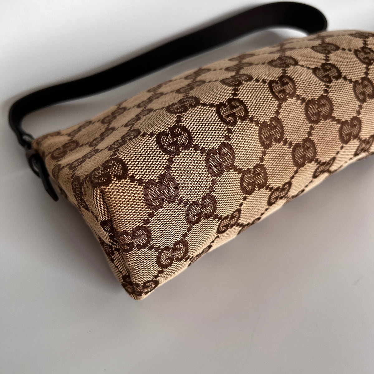 Gucci Vintage GG Canvas Small Pochette