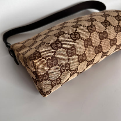 Gucci Vintage GG Canvas Small Pochette