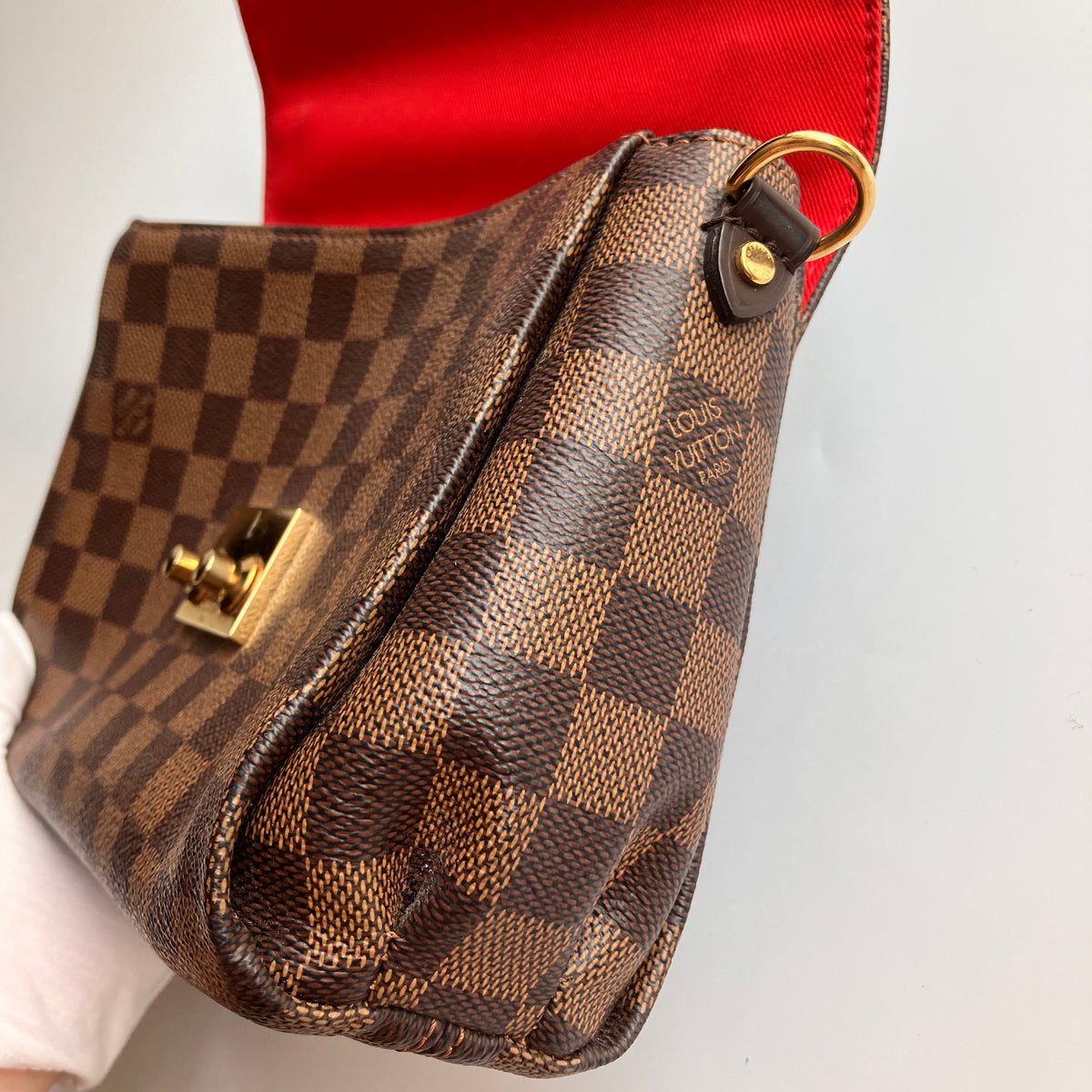 Louis Vuitton Croisette Damier Ebène Crossbody Bag