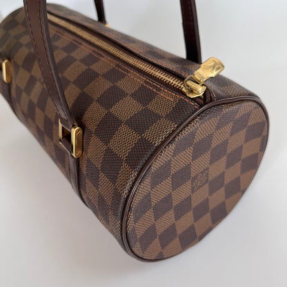 Louis Vuitton Papillon Damier Ebène 26 Top Handle Bag