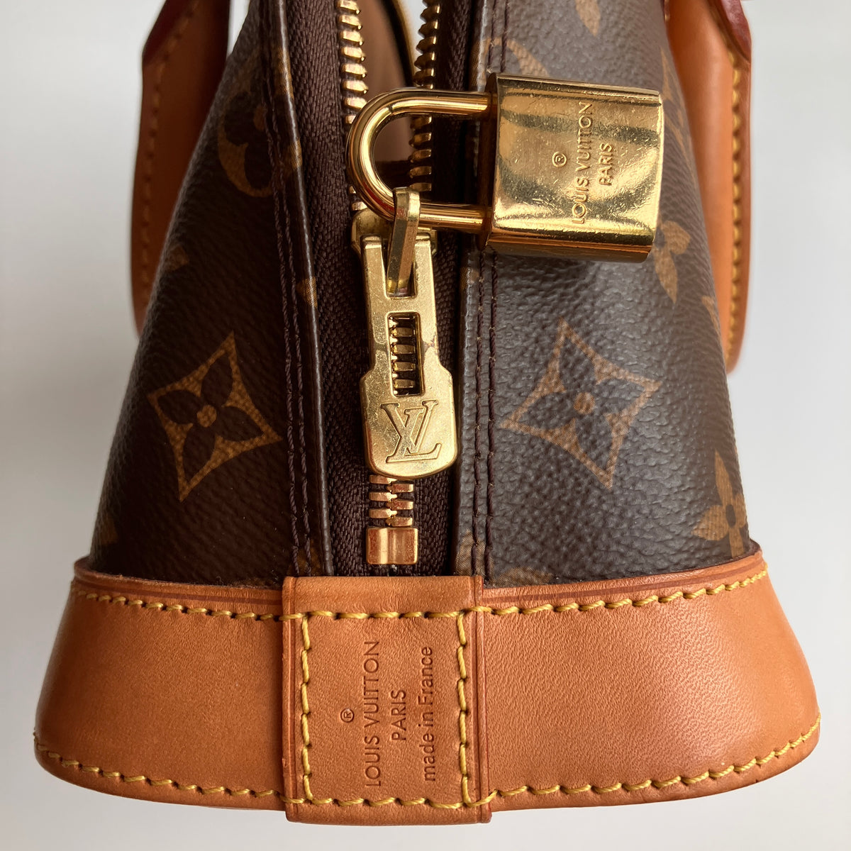 Louis Vuitton Alma BB Monogram Crossbody Bag
