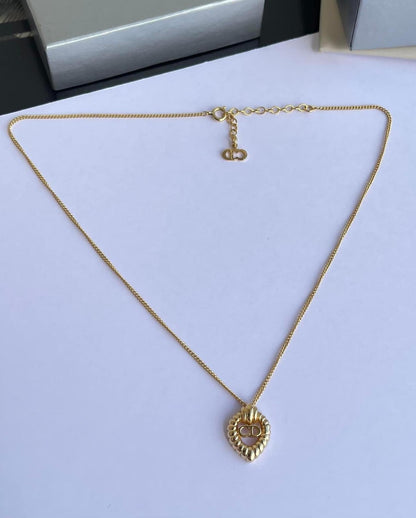 Christian Dior Vintage CD Necklace