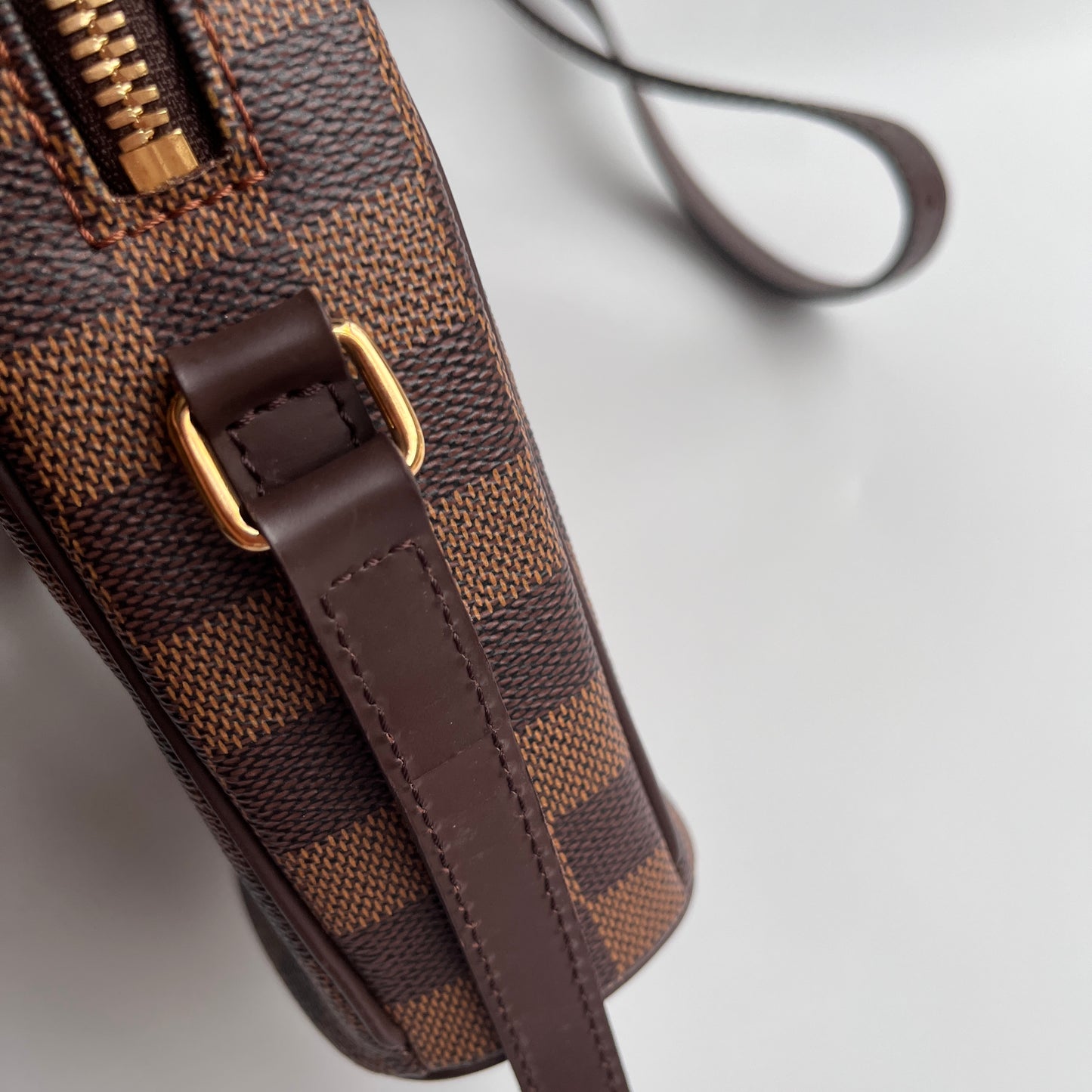 Louis Vuitton Ipanema PM Damier Ebene Crossbody Bag