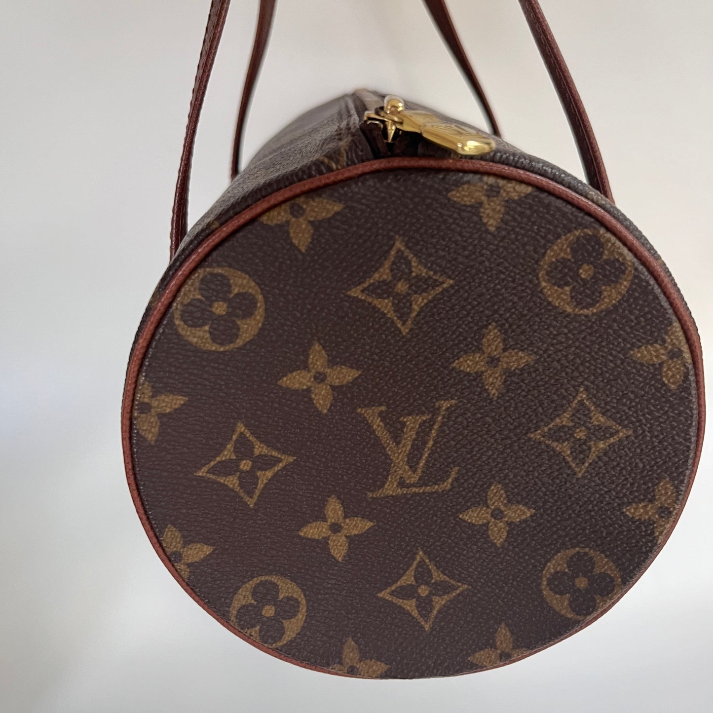 Louis Vuitton Monogram Papillon Top Handle Bag M51386