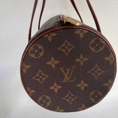 Louis Vuitton Monogram Papillon Top Handle Bag M51386