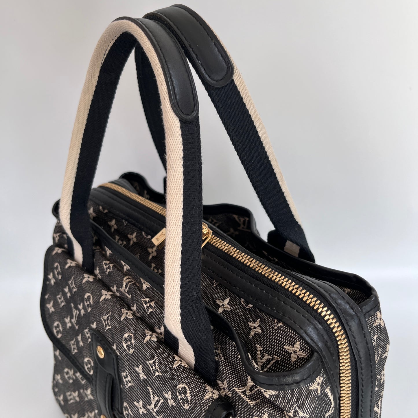 Louis Vuitton Monogram Mini Lin/ Idylle Mary Kate Top Handle Bag