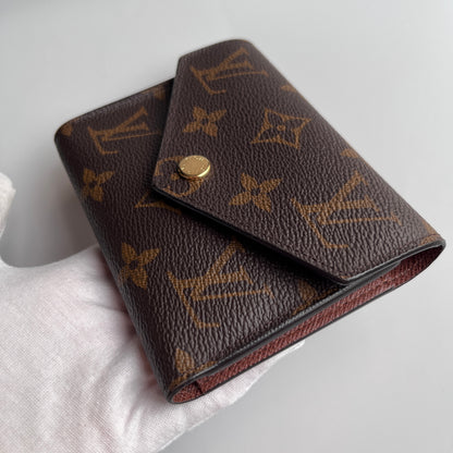 Louis Vuitton Victorine Monogram Coated Canvas Wallet RFID