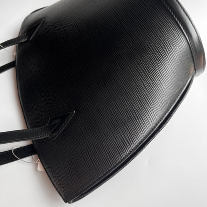 Louis Vuitton	Vintage Black Epi Saint Jacques GM Shoulder Bag