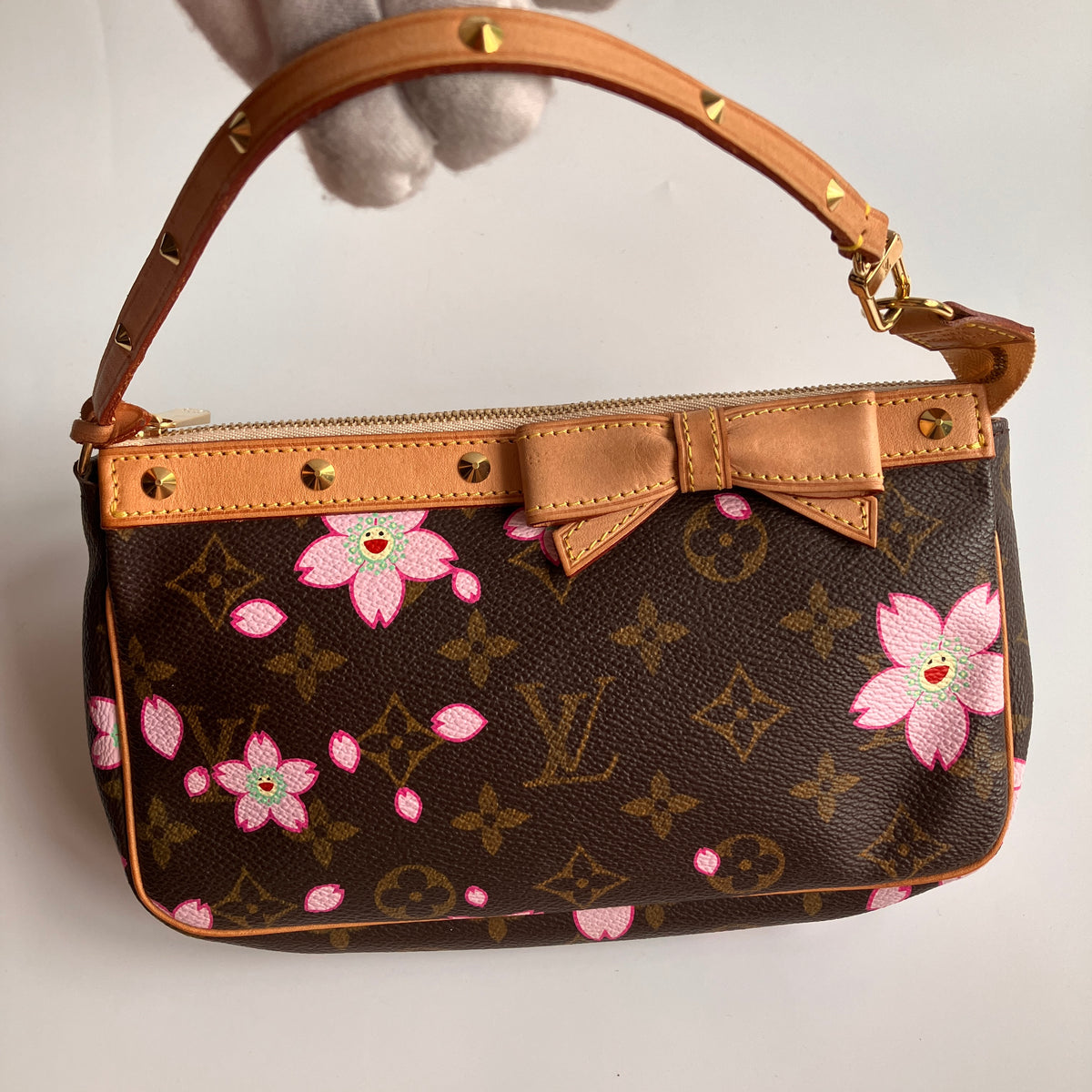 Louis Vuitton x Takashi Murakami Cherry Blossom Pochette
