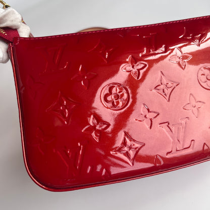 Louis Vuitton Red Vernis Pochette