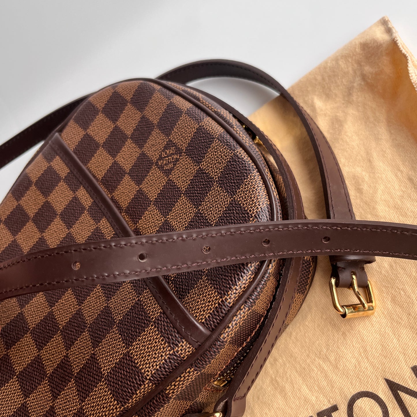 Louis Vuitton Ipanema PM Damier Ebene Crossbody Bag