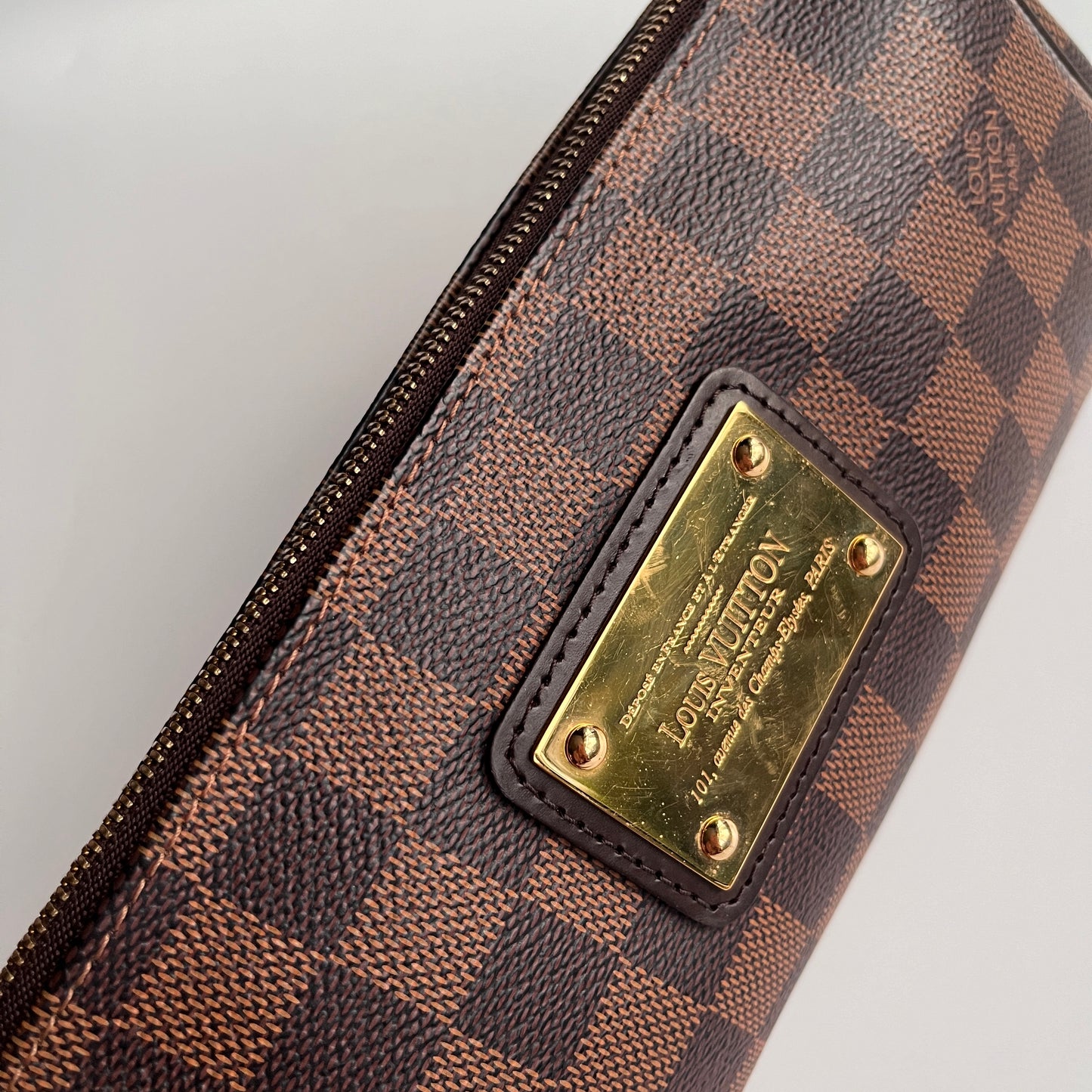 Louis Vuitton Damier Ebène Eva PM Clutch/ Pochette