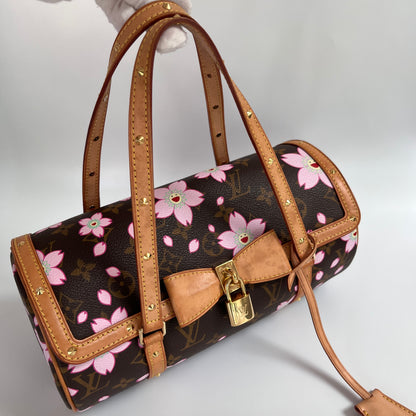 Louis Vuitton x Takashi Murakami Cherry Blossoms Papillon Handbag