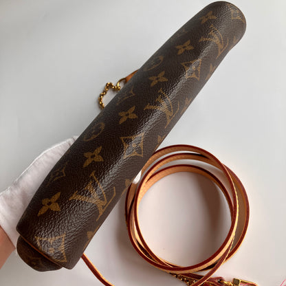 Louis Vuitton Eva PM Monogram Clutch/ Crossbody Bag