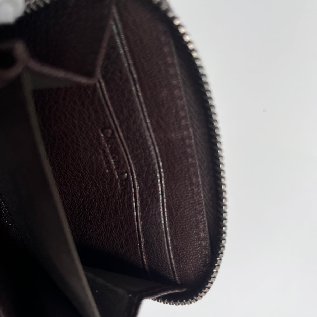 Dior Vintage Trotter Zipped Coin Purse