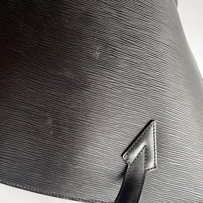 Louis Vuitton	Vintage Black Epi Saint Jacques GM Shoulder Bag