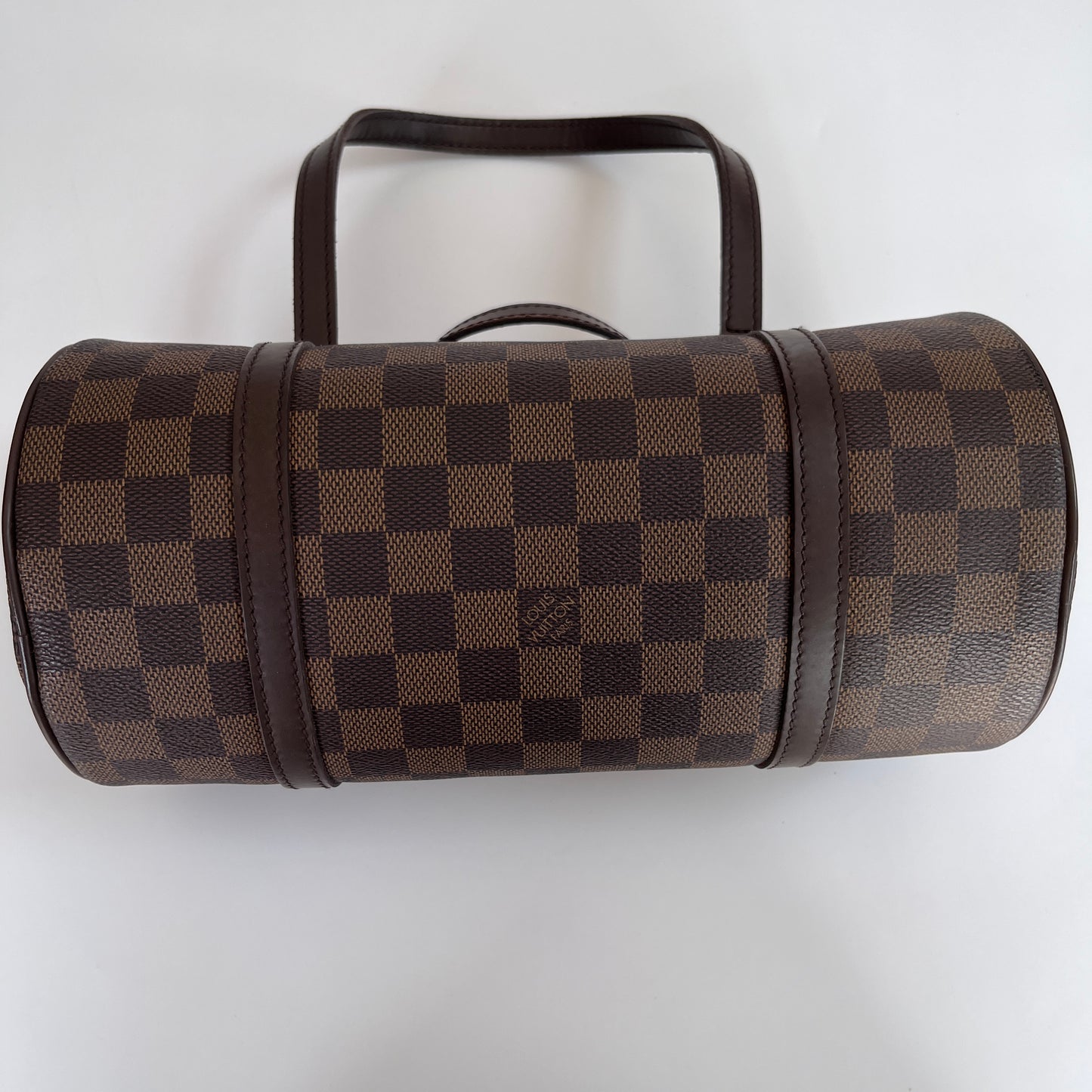 Louis Vuitton Papillon Damier Ebène 26 Top Handle Bag