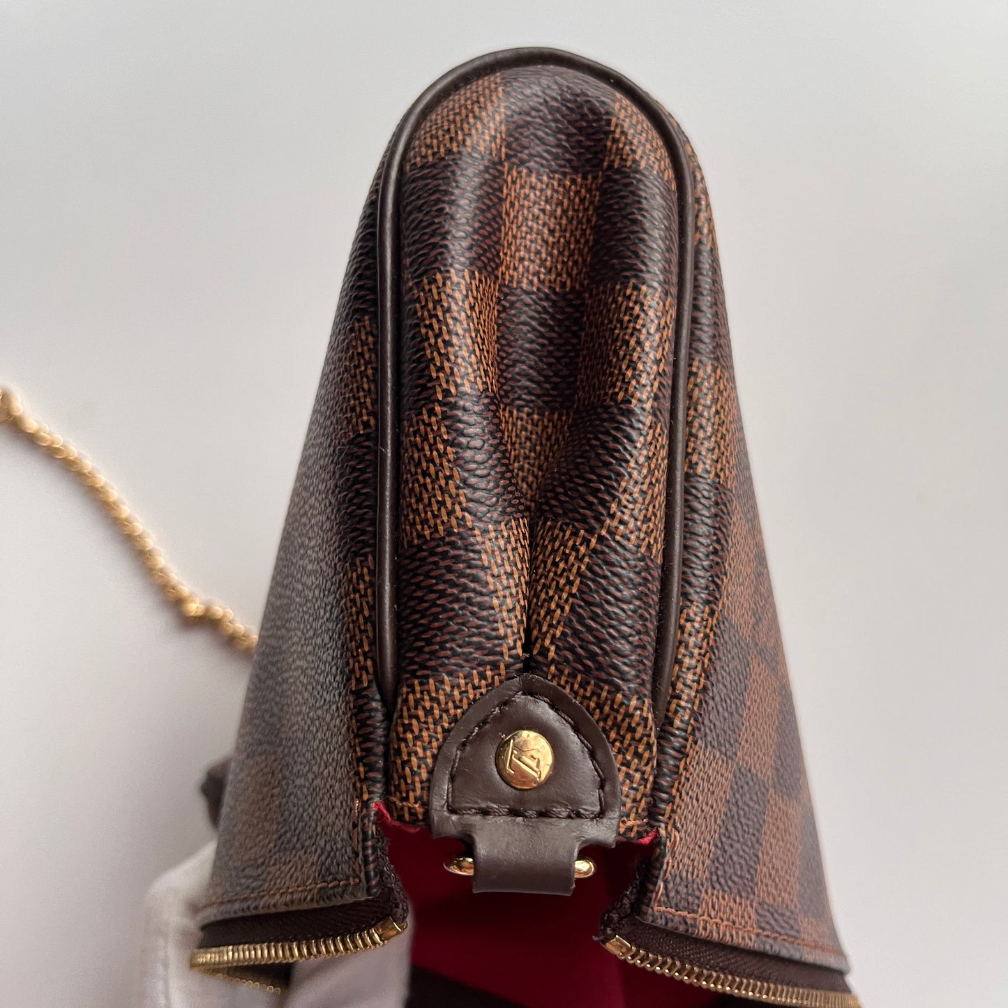 Louis Vuitton Damier Ebène Eva PM Clutch/ Pochette