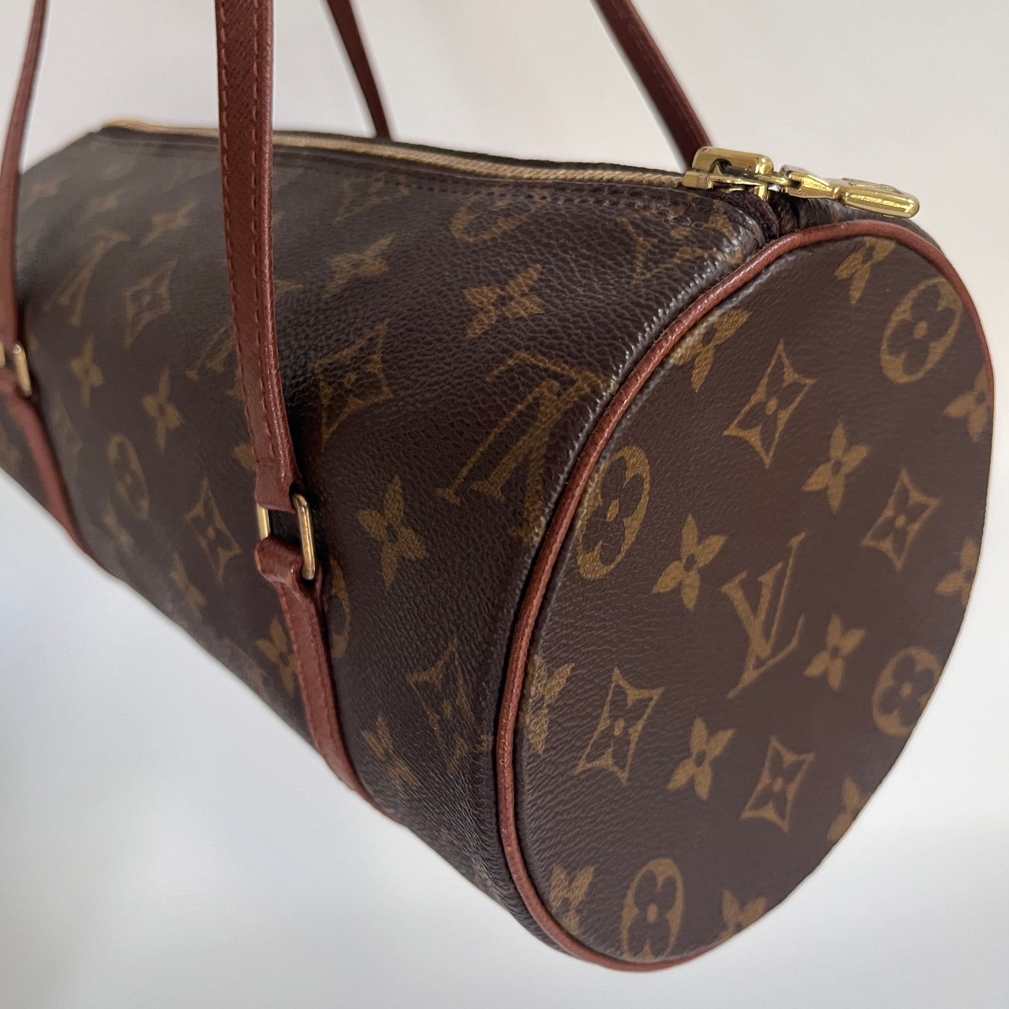 Louis Vuitton Monogram Papillon Top Handle Bag M51386