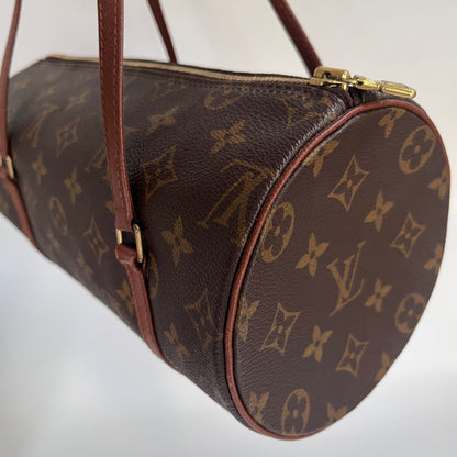 Louis Vuitton Monogram Papillon Top Handle Bag M51386