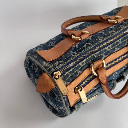 Louis Vuitton Denim Neo Speedy Top Handle Bag