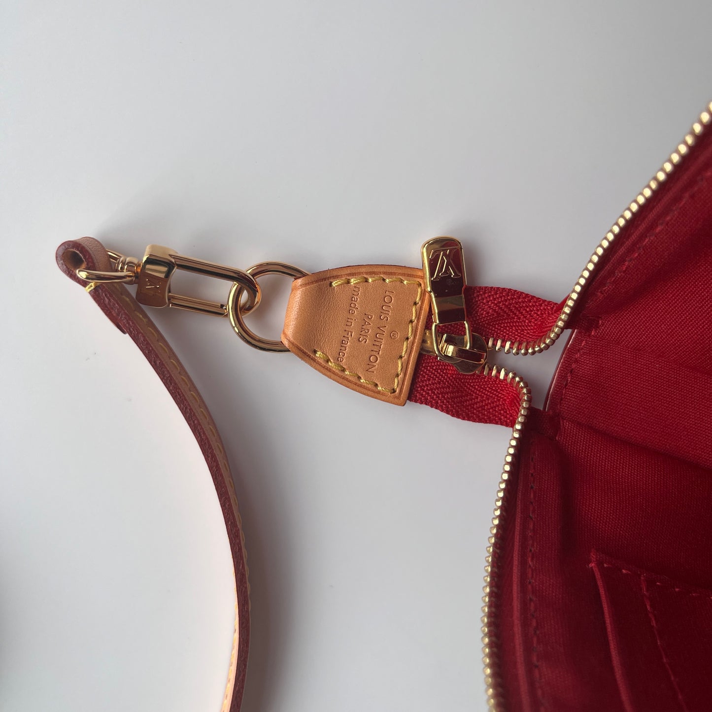 Louis Vuitton Red Vernis Pochette