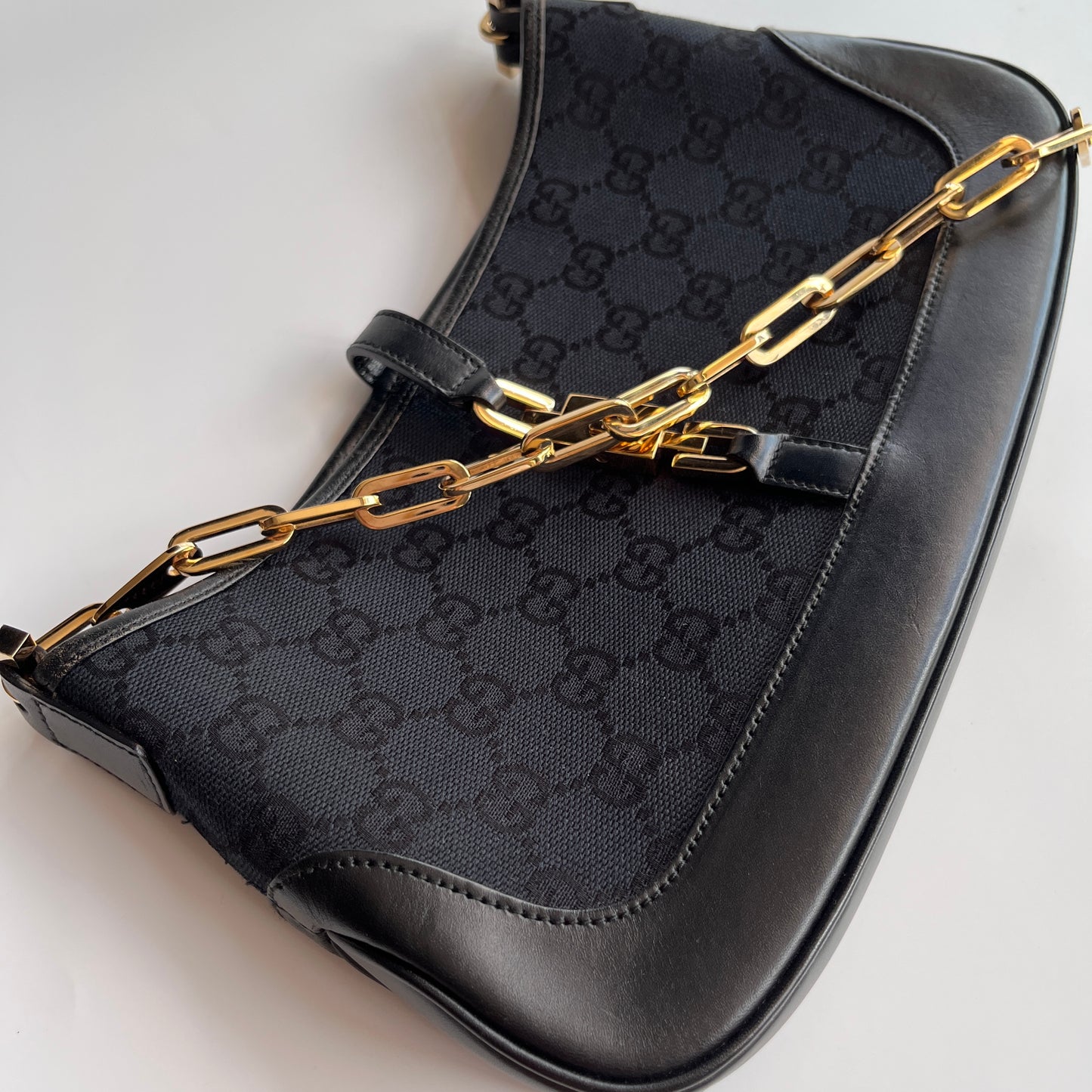 Gucci Vintage Jackie Chain Shoulder Bag