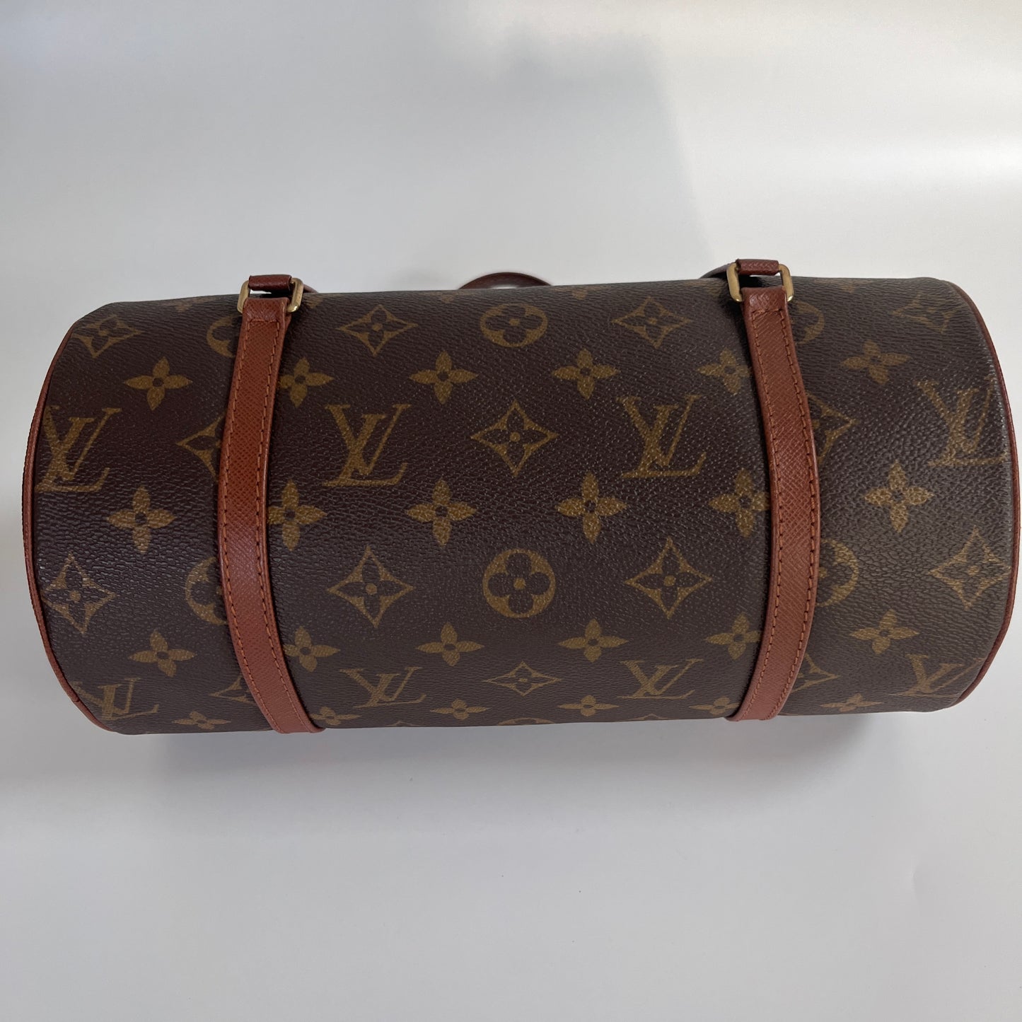 Louis Vuitton Monogram Papillon Top Handle Bag M51386