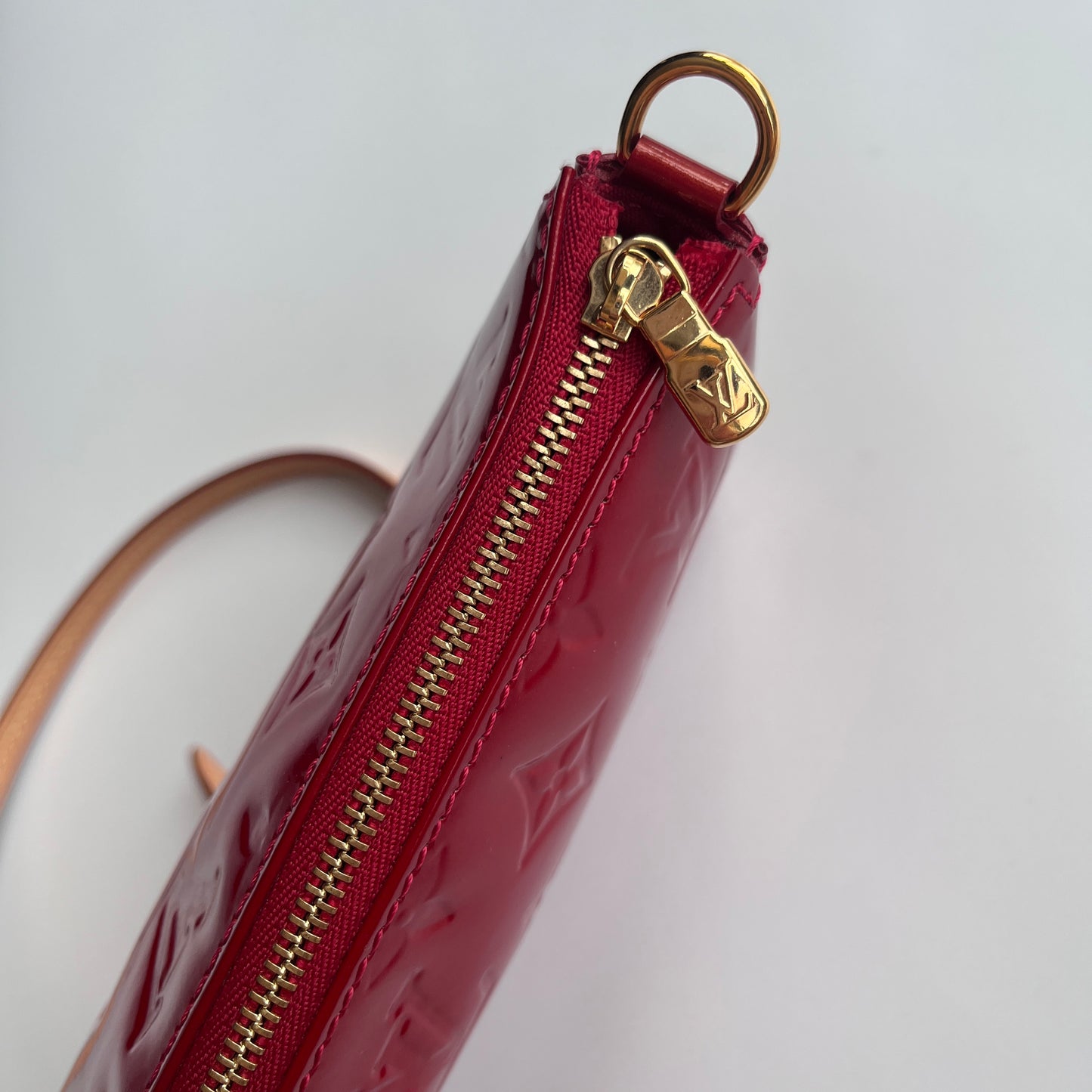 Louis Vuitton Red Vernis Pochette