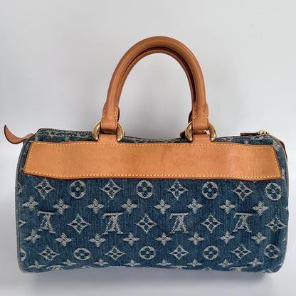 Louis Vuitton Denim Neo Speedy Top Handle Bag