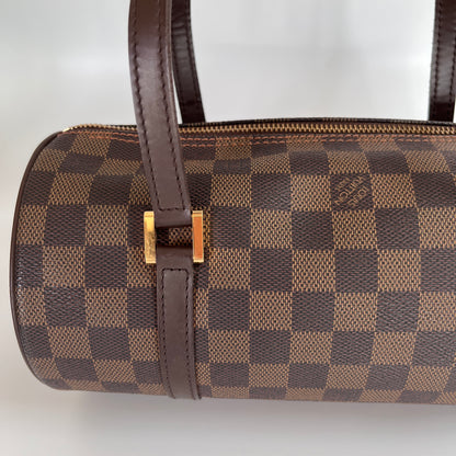 Louis Vuitton Papillon Damier Ebène 26 Top Handle Bag
