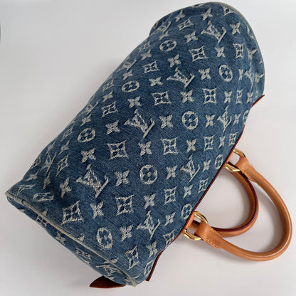 Louis Vuitton Denim Neo Speedy Top Handle Bag