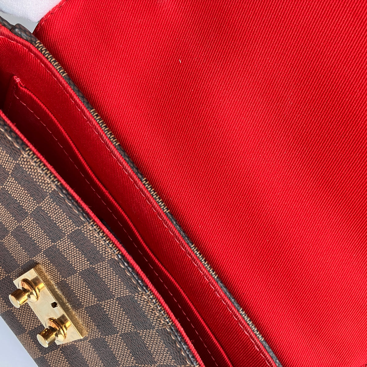 Louis Vuitton Croisette Damier Ebène Crossbody Bag