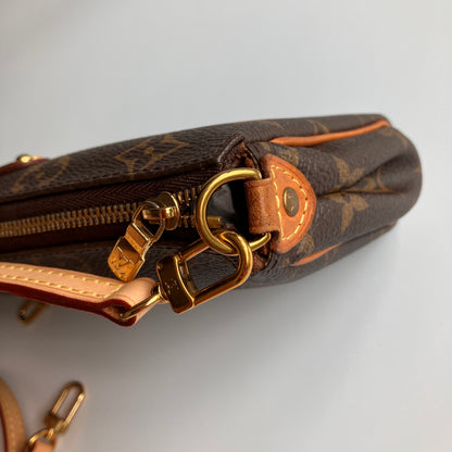 Louis Vuitton Eva PM Monogram Clutch/ Crossbody Bag