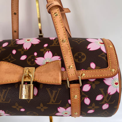Louis Vuitton x Takashi Murakami Cherry Blossoms Papillon Handbag